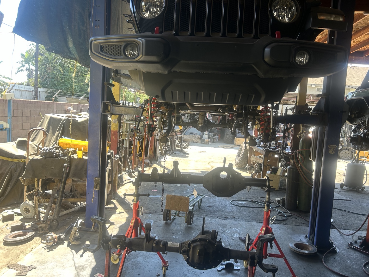 Jeep axle replacement