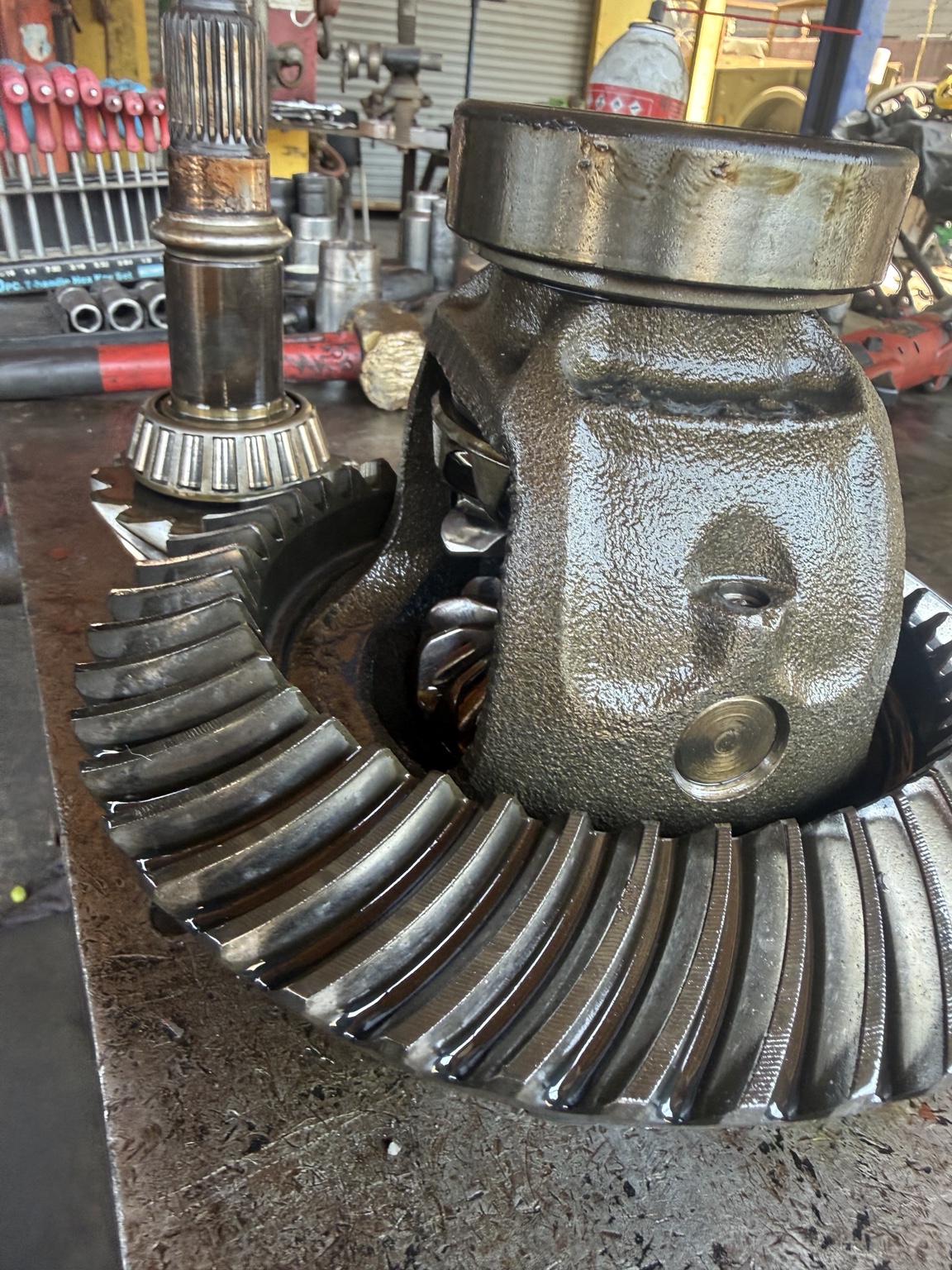 Differential gear repair at Pomona Gear